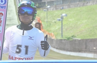 スキージャンプ選手